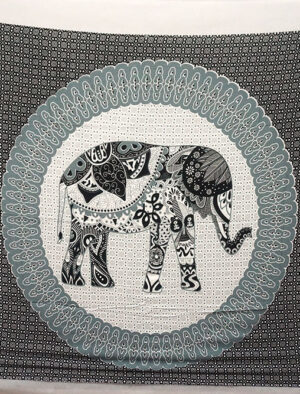 Grey and Black Sarongs