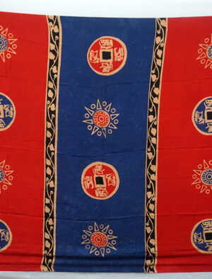 Red & Blue Sarong