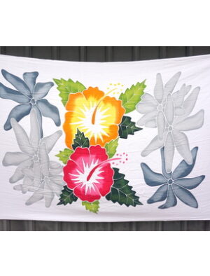 White Bikini Sarongs