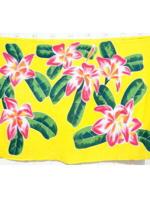 Yellow and Pink Sarong Wrap on sale