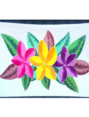 Multi Colour Flower Sarong Wraps