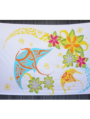 White Stingray Sarong