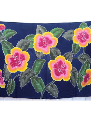 Dark Blues Vine Sarongs Wraps