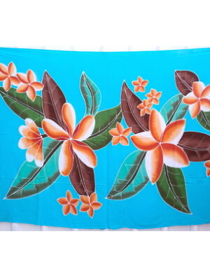 Big Orange flower Sarong & Bikini Wraps For Sale