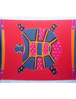 Bright Red Sarong Turtle Skirts for Sale