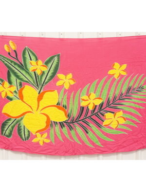 Pink Big Flower Bikini Covers in Canada
